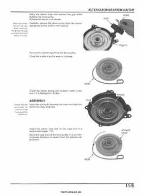 2005-2006 Honda ATV TRX500FE/FM/TM FourTrax Foreman Factory Service Manual, Page 190