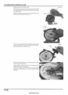 2005-2006 Honda ATV TRX500FE/FM/TM FourTrax Foreman Factory Service Manual, Page 191