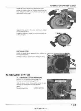 2005-2006 Honda ATV TRX500FE/FM/TM FourTrax Foreman Factory Service Manual, Page 192