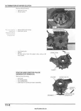 2005-2006 Honda ATV TRX500FE/FM/TM FourTrax Foreman Factory Service Manual, Page 193