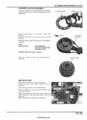 2005-2006 Honda ATV TRX500FE/FM/TM FourTrax Foreman Factory Service Manual, Page 198
