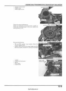 2005-2006 Honda ATV TRX500FE/FM/TM FourTrax Foreman Factory Service Manual, Page 208