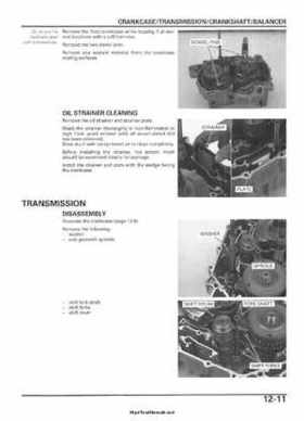 2005-2006 Honda ATV TRX500FE/FM/TM FourTrax Foreman Factory Service Manual, Page 210