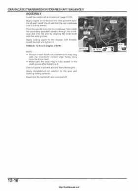 2005-2006 Honda ATV TRX500FE/FM/TM FourTrax Foreman Factory Service Manual, Page 215