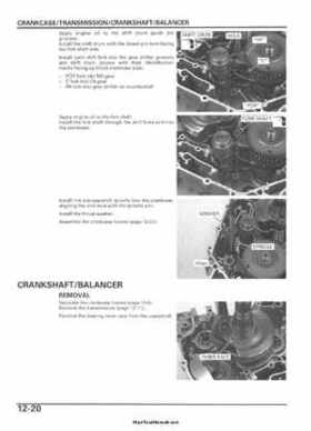 2005-2006 Honda ATV TRX500FE/FM/TM FourTrax Foreman Factory Service Manual, Page 219