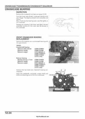 2005-2006 Honda ATV TRX500FE/FM/TM FourTrax Foreman Factory Service Manual, Page 223