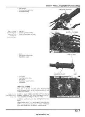 2005-2006 Honda ATV TRX500FE/FM/TM FourTrax Foreman Factory Service Manual, Page 237