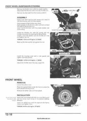 2005-2006 Honda ATV TRX500FE/FM/TM FourTrax Foreman Factory Service Manual, Page 240