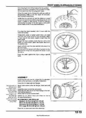 2005-2006 Honda ATV TRX500FE/FM/TM FourTrax Foreman Factory Service Manual, Page 243