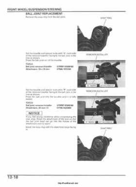 2005-2006 Honda ATV TRX500FE/FM/TM FourTrax Foreman Factory Service Manual, Page 248