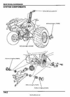 2005-2006 Honda ATV TRX500FE/FM/TM FourTrax Foreman Factory Service Manual, Page 263