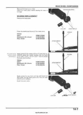 2005-2006 Honda ATV TRX500FE/FM/TM FourTrax Foreman Factory Service Manual, Page 268