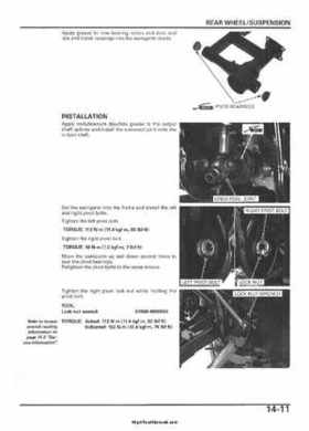 2005-2006 Honda ATV TRX500FE/FM/TM FourTrax Foreman Factory Service Manual, Page 272