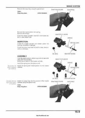 2005-2006 Honda ATV TRX500FE/FM/TM FourTrax Foreman Factory Service Manual, Page 282