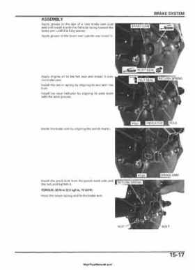 2005-2006 Honda ATV TRX500FE/FM/TM FourTrax Foreman Factory Service Manual, Page 290