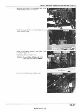 2005-2006 Honda ATV TRX500FE/FM/TM FourTrax Foreman Factory Service Manual, Page 324