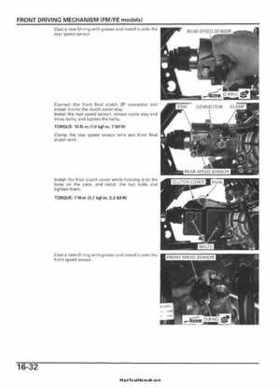 2005-2006 Honda ATV TRX500FE/FM/TM FourTrax Foreman Factory Service Manual, Page 325
