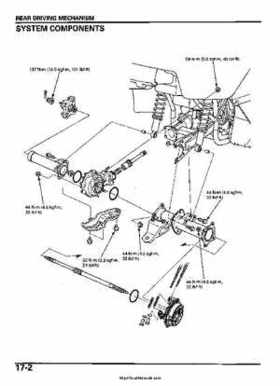 2005-2006 Honda ATV TRX500FE/FM/TM FourTrax Foreman Factory Service Manual, Page 328