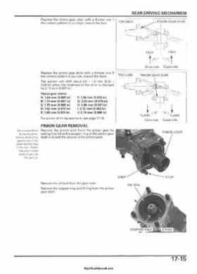 2005-2006 Honda ATV TRX500FE/FM/TM FourTrax Foreman Factory Service Manual, Page 341