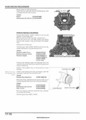 2005-2006 Honda ATV TRX500FE/FM/TM FourTrax Foreman Factory Service Manual, Page 344