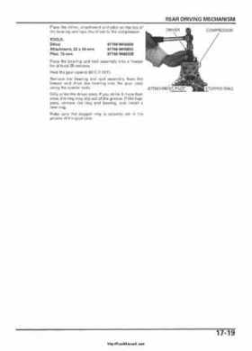2005-2006 Honda ATV TRX500FE/FM/TM FourTrax Foreman Factory Service Manual, Page 345