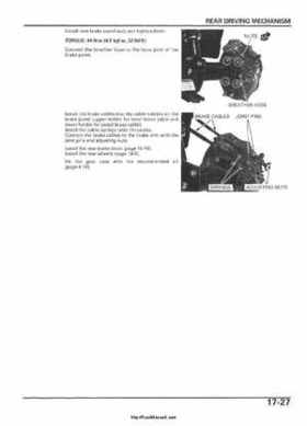 2005-2006 Honda ATV TRX500FE/FM/TM FourTrax Foreman Factory Service Manual, Page 353