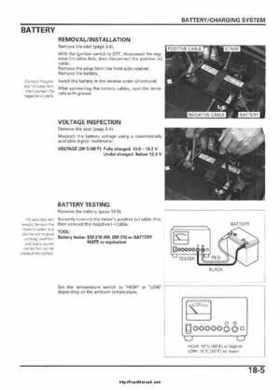2005-2006 Honda ATV TRX500FE/FM/TM FourTrax Foreman Factory Service Manual, Page 358