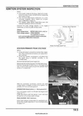 2005-2006 Honda ATV TRX500FE/FM/TM FourTrax Foreman Factory Service Manual, Page 366