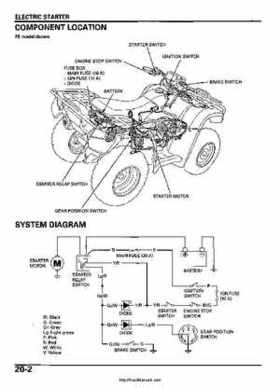 2005-2006 Honda ATV TRX500FE/FM/TM FourTrax Foreman Factory Service Manual, Page 370