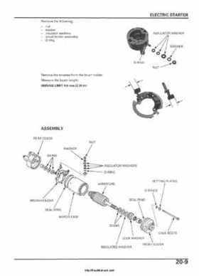 2005-2006 Honda ATV TRX500FE/FM/TM FourTrax Foreman Factory Service Manual, Page 377