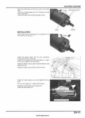 2005-2006 Honda ATV TRX500FE/FM/TM FourTrax Foreman Factory Service Manual, Page 379