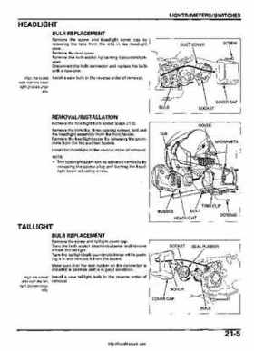 2005-2006 Honda ATV TRX500FE/FM/TM FourTrax Foreman Factory Service Manual, Page 386