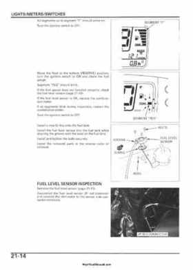 2005-2006 Honda ATV TRX500FE/FM/TM FourTrax Foreman Factory Service Manual, Page 395