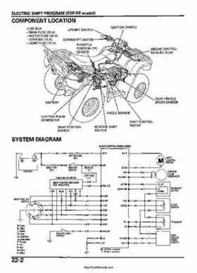 2005-2006 Honda ATV TRX500FE/FM/TM FourTrax Foreman Factory Service Manual, Page 404