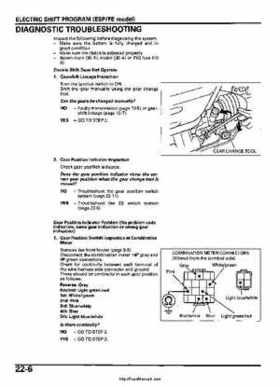 2005-2006 Honda ATV TRX500FE/FM/TM FourTrax Foreman Factory Service Manual, Page 408