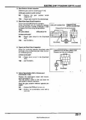 2005-2006 Honda ATV TRX500FE/FM/TM FourTrax Foreman Factory Service Manual, Page 409