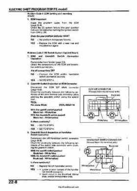 2005-2006 Honda ATV TRX500FE/FM/TM FourTrax Foreman Factory Service Manual, Page 410