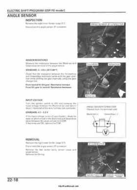 2005-2006 Honda ATV TRX500FE/FM/TM FourTrax Foreman Factory Service Manual, Page 420