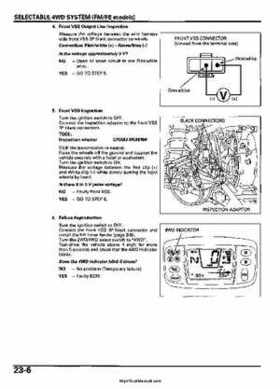 2005-2006 Honda ATV TRX500FE/FM/TM FourTrax Foreman Factory Service Manual, Page 430