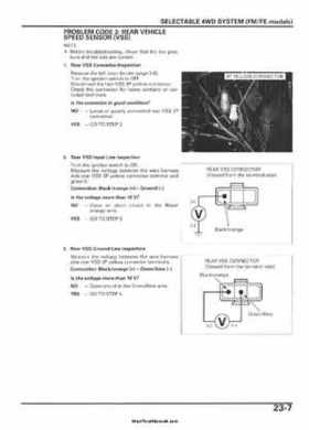 2005-2006 Honda ATV TRX500FE/FM/TM FourTrax Foreman Factory Service Manual, Page 431