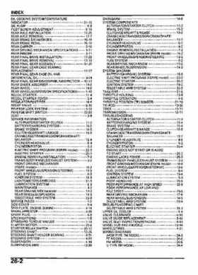 2005-2006 Honda ATV TRX500FE/FM/TM FourTrax Foreman Factory Service Manual, Page 447