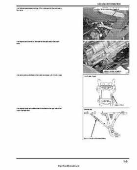2005-2008 Honda ATV TRX500FA/FGA Fourtrax, Rubicon Factory Service Manual, Page 9