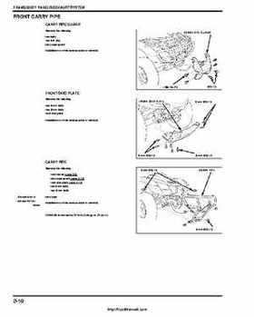 2005-2008 Honda ATV TRX500FA/FGA Fourtrax, Rubicon Factory Service Manual, Page 60