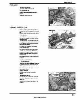 2005-2008 Honda ATV TRX500FA/FGA Fourtrax, Rubicon Factory Service Manual, Page 73