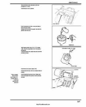 2005-2008 Honda ATV TRX500FA/FGA Fourtrax, Rubicon Factory Service Manual, Page 75