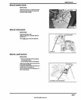 2005-2008 Honda ATV TRX500FA/FGA Fourtrax, Rubicon Factory Service Manual, Page 89