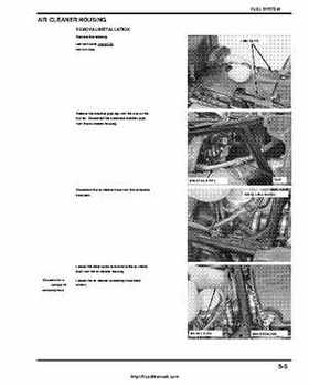 2005-2008 Honda ATV TRX500FA/FGA Fourtrax, Rubicon Factory Service Manual, Page 117