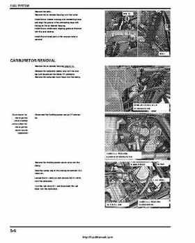 2005-2008 Honda ATV TRX500FA/FGA Fourtrax, Rubicon Factory Service Manual, Page 118