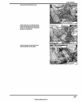 2005-2008 Honda ATV TRX500FA/FGA Fourtrax, Rubicon Factory Service Manual, Page 119