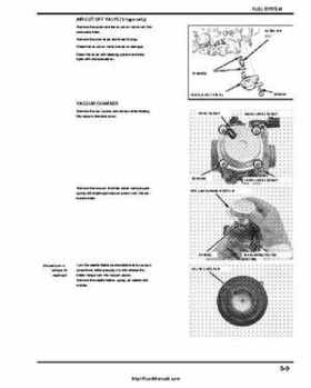2005-2008 Honda ATV TRX500FA/FGA Fourtrax, Rubicon Factory Service Manual, Page 121